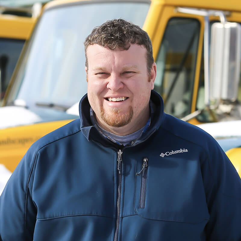 Matt Luedtka, Production Coordinator at Midwest Landscapes